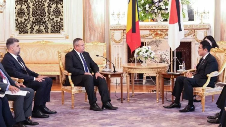 Prim-ministrul Nicolae Ciucă, la vizita oficială din Japonia: „Componenta de securitate și apărare reprezintă unul din cei patru piloni de cooperare ai viitorului nostru parteneriat, de mare interes pentru ambele părți”