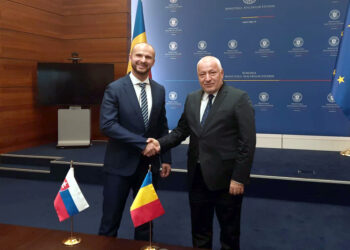 Secretarul de stat Iulian Fota a primit o delegație condusă de secretarul Consiliului de Securitate al Republicii Slovace