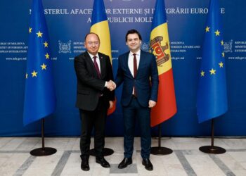 Ministrul Bogdan Aurescu a discutat cu ministrul afacerilor externe și integrării europene al Republicii Moldova, în vizita oficială efectuată în Chișinău