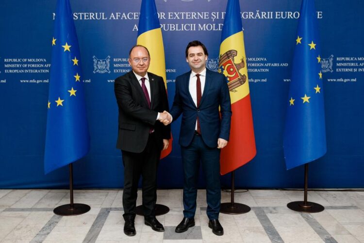 Ministrul Bogdan Aurescu a discutat cu ministrul afacerilor externe și integrării europene al Republicii Moldova, în vizita oficială efectuată în Chișinău