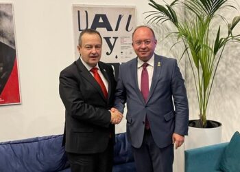 Întrevedere între ministrul Bogdan Aurescu și vicepriministrul și ministrul afacerilor externe al Republicii Serbia