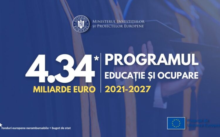 Comisia Europeană a aprobat Programul Educație și Ocupare 2021-2027