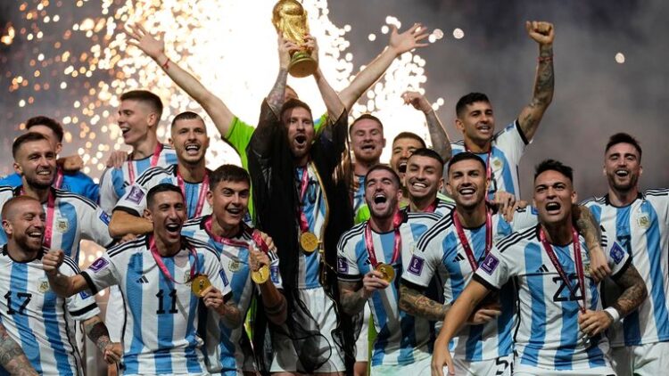 Lionel Messi, după ce Argentina a câștigat Cupa Mondială din Qatar