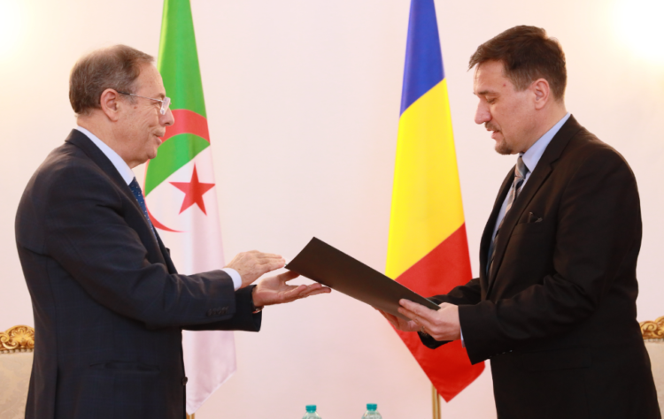 Secretarul de stat Traian Hristea l-a primit ambasadorul agreat al Republicii Democrate și Populare a Algeriei