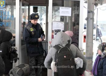 Peste 6.600 de cetățeni ucraineni au intrat duminică în România