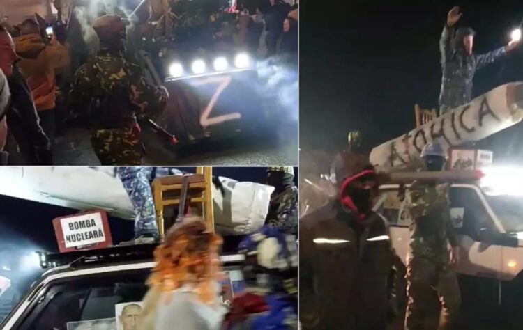 Polițiștii băcăuani au deschis un dosar penal în urma paradei cu mascați din comuna Berzunți