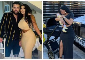 Primele imagini cu fiica tenorului Tzancă Uraganu și Marymar. Cum arată micuța Anastasia?