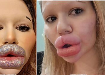 Această femeie își mărește buzele lunar! Ce vrea să facă după 40 de operații estetice?