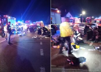 Cinci tineri teribiliști din Dorna Candrenilor s-au izbit într-un stâlp, după ce au gonit pe stradă ca în filmele Fast & Furious!