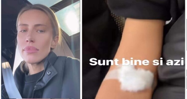 Preafrumoasa Gabriela Prisăcariu, cu perfuzia la mână! Cu ce probleme de sănătate se confruntă soția lui Dani Oțil?