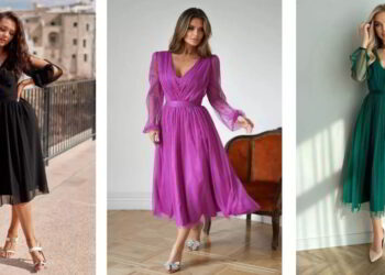 Unde purtam rochiile midi – cum stim ce tip de rochie ne avantajeaza?
