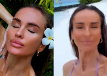 Asta da divă! La 45 de ani, Diana Munteanu este femeia la care visează cu ochii deschiși orice bărbat cu bani de concediu în Maldive