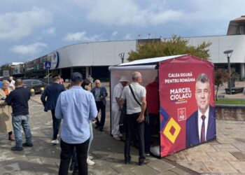 Țeapă! E plin de corturi cu Ciolacu, dar nu se dau covrigi în ele