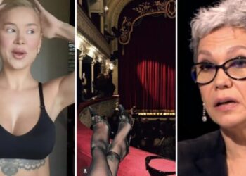 Oana Pellea o pune la punct pe diva Alina Ceușan, după ce aceasta s-a crăcit în sala de teatru!
