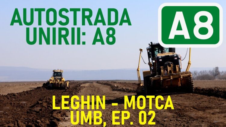 UMB intensifică lucrările pe șantierul Autostrăzii A8!