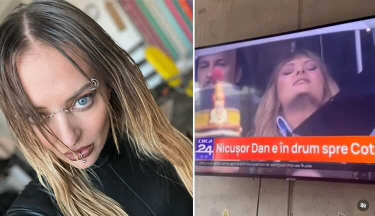 Delia Matache, posedată de diavol la învestirea lui Nicușor Dan!