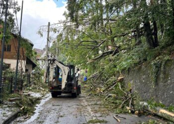 Vila lui Cristi Borcea, devastată după ce furtuna a făcut ravagii în toată stațiunea