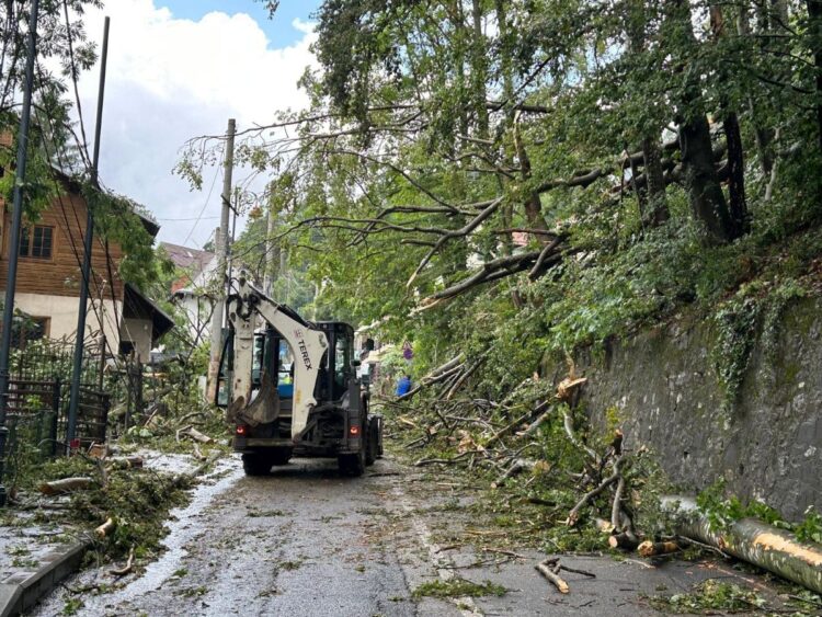 Vila lui Cristi Borcea, devastată după ce furtuna a făcut ravagii în toată stațiunea