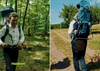 Nicușor Dan, prins cum și-a făcut nevoile în drumeție! „A lăsat un miros înțepător”