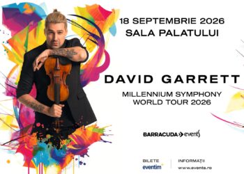 David Garrett  în concert la București cu Millennium Symphony World Tour